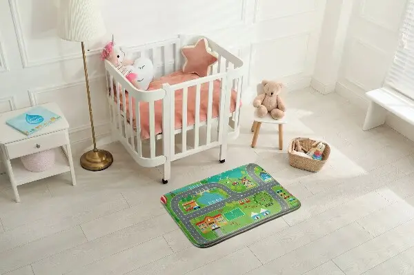 Moderni tepih Mesto s cestami