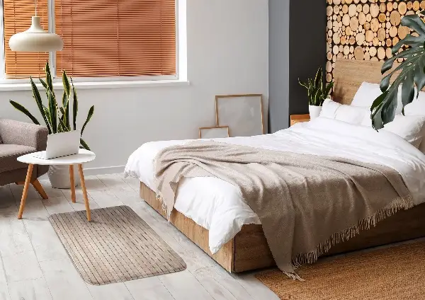 Moderni tepih Motiv lesenih desk