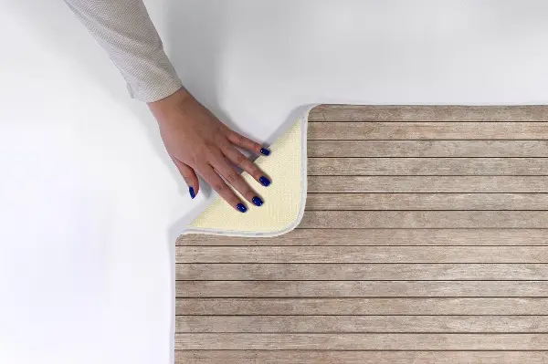 Moderni tepih Motiv lesenih desk