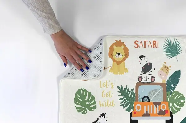 Moderni tepih živali iz safarija