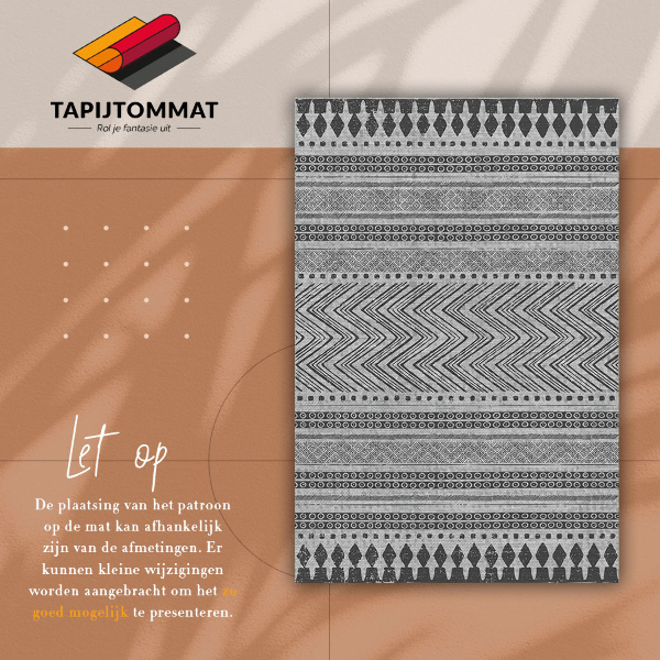 PVC preproga Stripe in cikcak