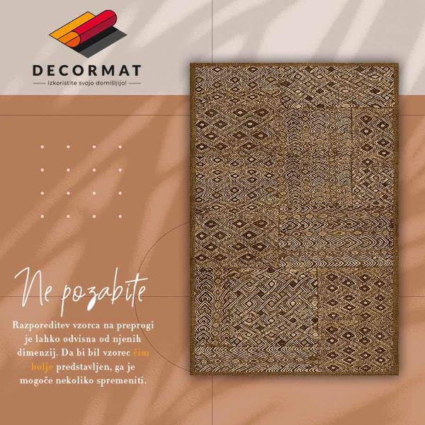 Vinil preproga Plemenski vzorec