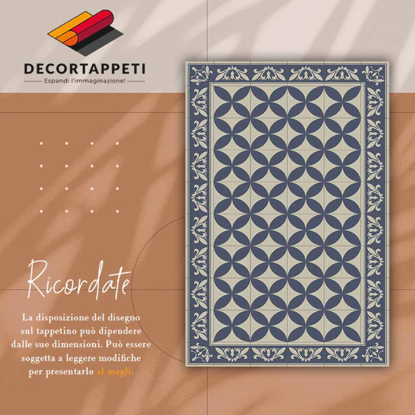 Vinilna preproga Vzorec azulejos