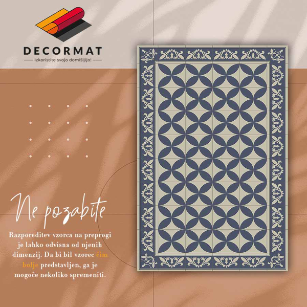 Vinilna preproga Vzorec azulejos