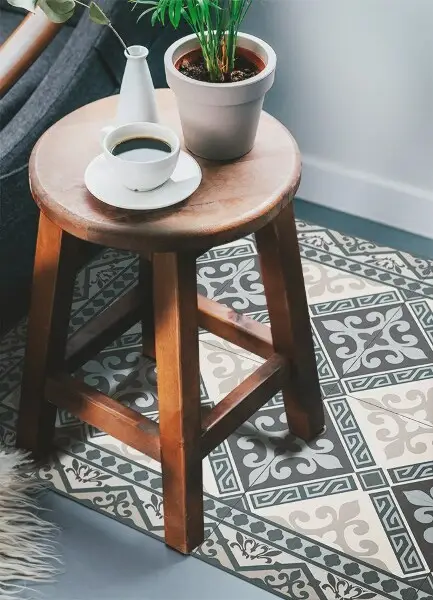 PVC preproga Geometrijski okraski