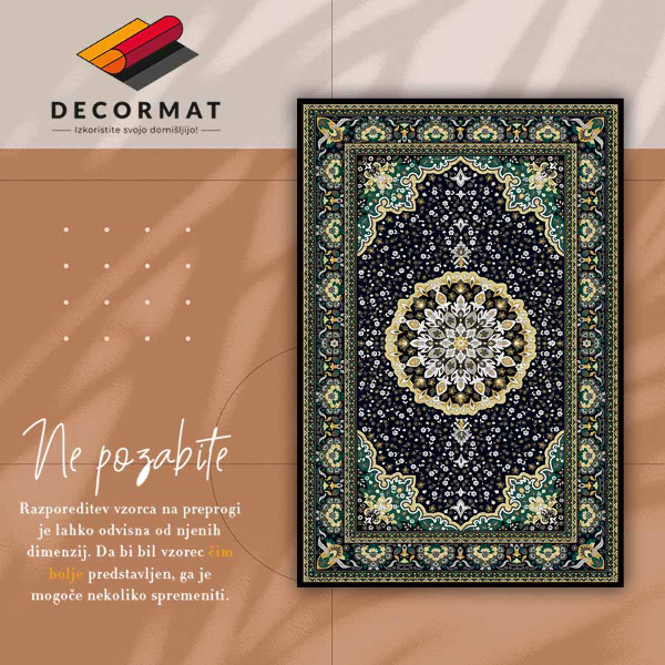 PVC preproga Zlata mandala