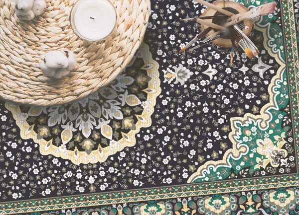 PVC preproga Zlata mandala