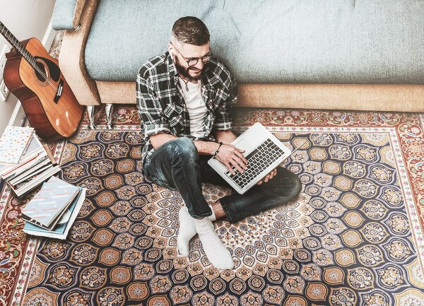 Vinil preproga Highloting mandala