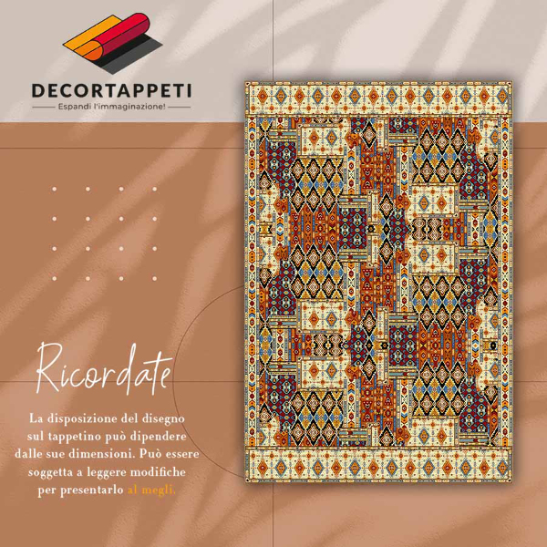 Vinilna preproga Geometrijsko patchwork
