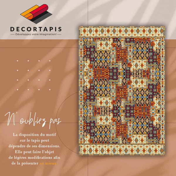 Vinilna preproga Geometrijsko patchwork