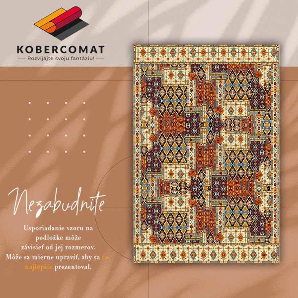 Vinilna preproga Geometrijsko patchwork