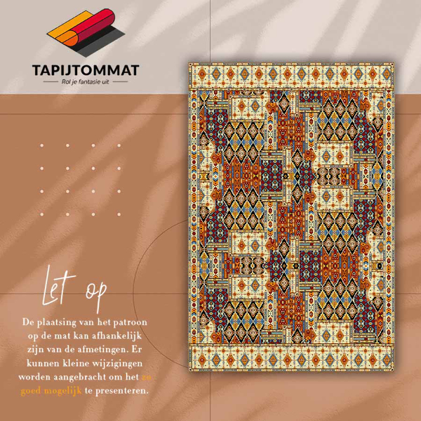 Vinilna preproga Geometrijsko patchwork