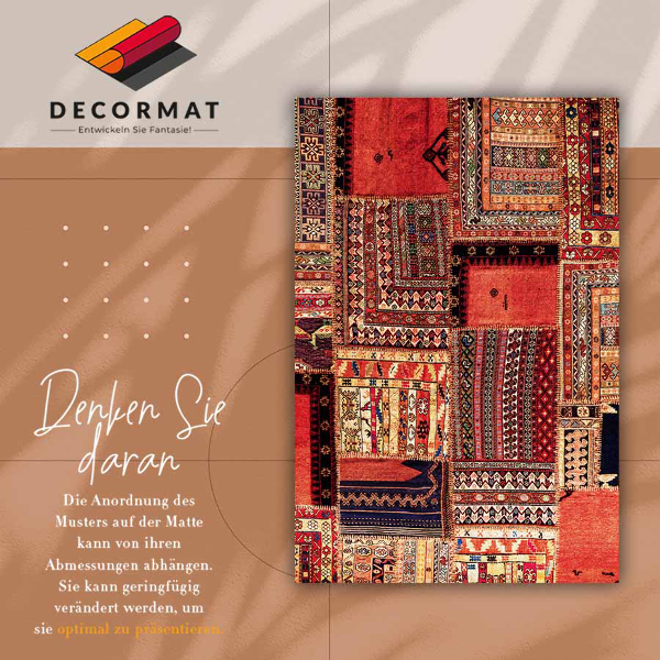 Vinilna preproga Patchwork abstrakcija