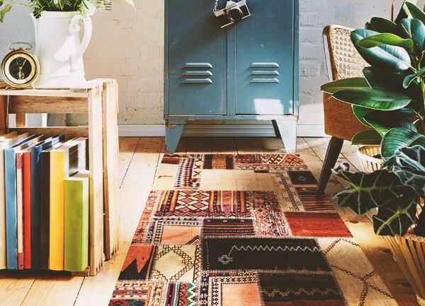 Vinil preproga Abstraktni patchwork