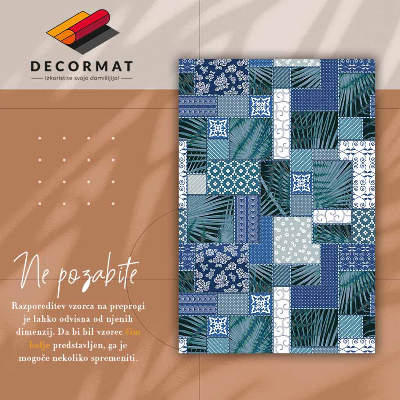 PVC podloga Tropski patchwork