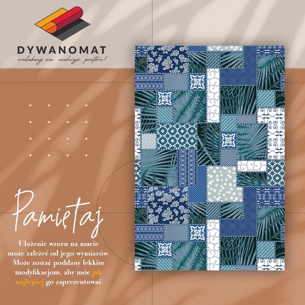 PVC podloga Tropski patchwork