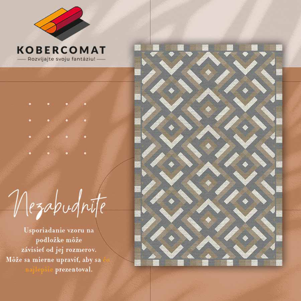 Vinilna preproga Azteška geometrija