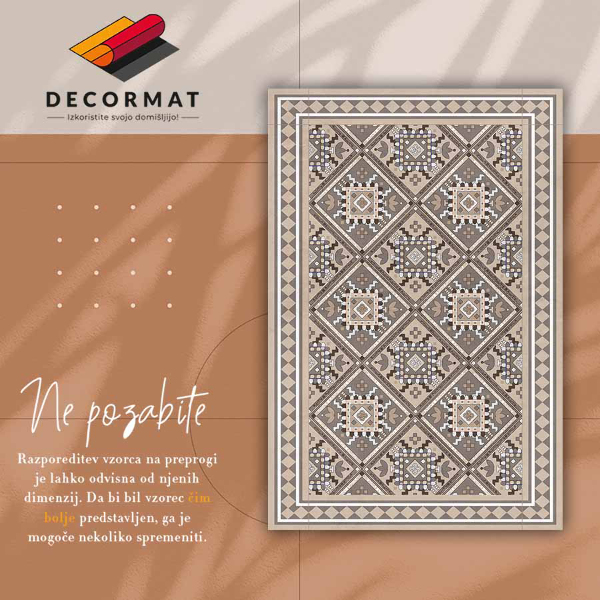 Vinilna preproga Arabska geometrija