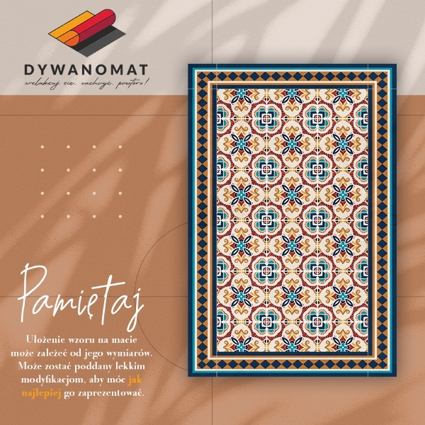 Podloga pvc Flack geometrija