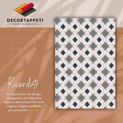PVC podloga Geometrijski diamanti