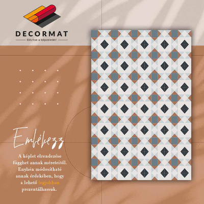 PVC podloga Geometrijski diamanti