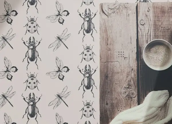 Vinilna preproga Različne žuželke