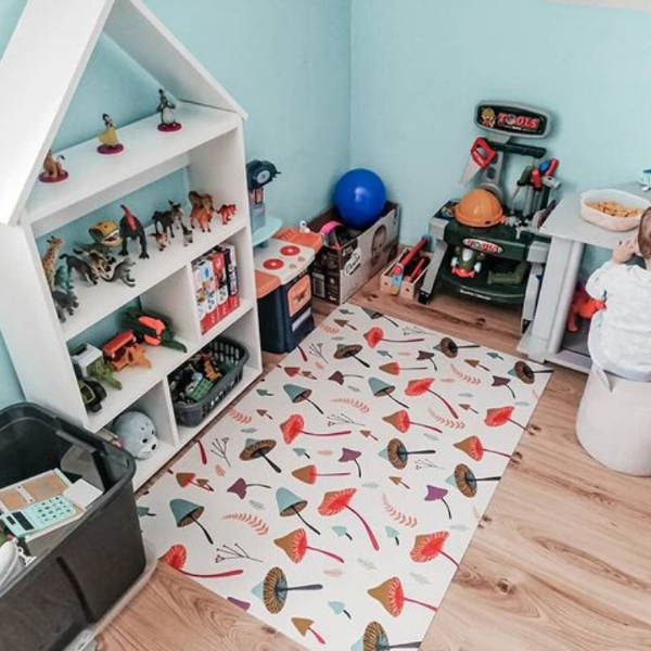 Vinil preproga Gozdne gobe