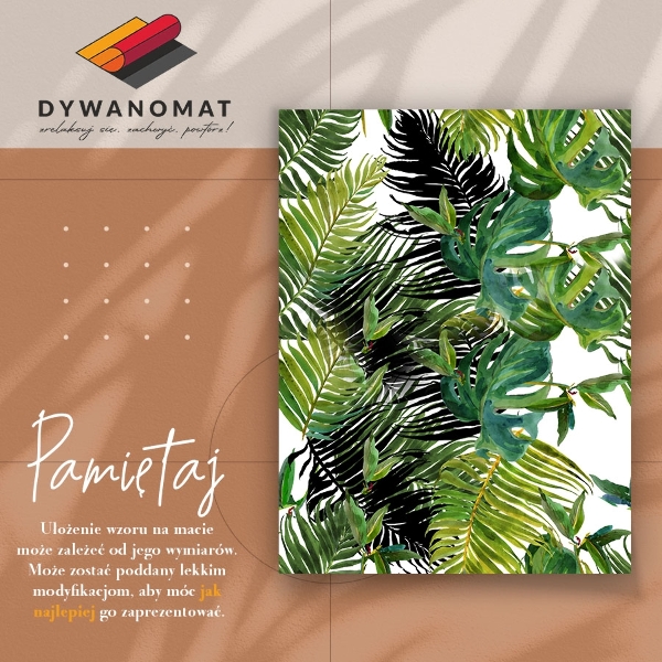 Vinilna preproga Palm listi