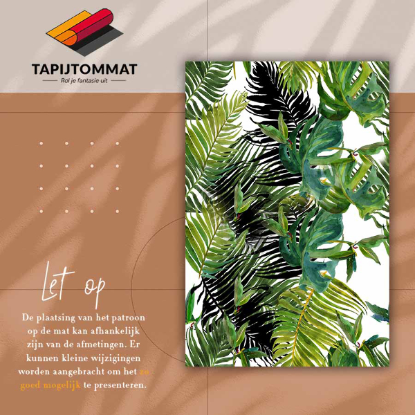 Vinilna preproga Palm listi