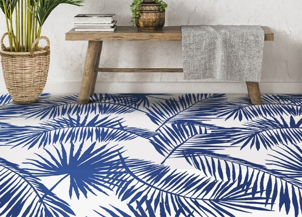 Vinil preproga Palm listi