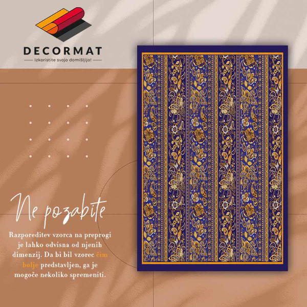 PVC podloga Vintage paisley