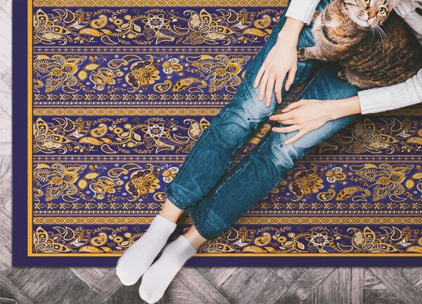 PVC podloga Vintage paisley