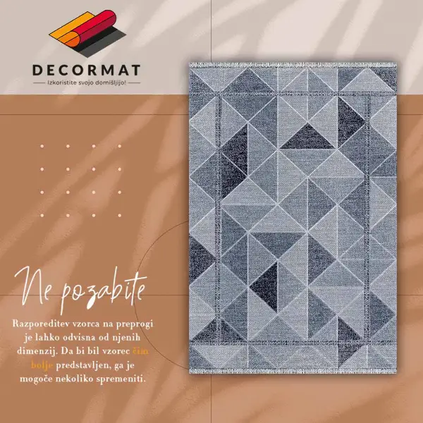 Vinil preproga 3d trdno