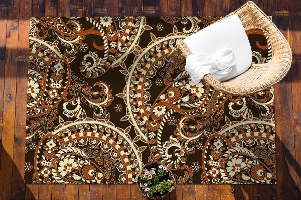 Zunanja preproga Paisley Retro