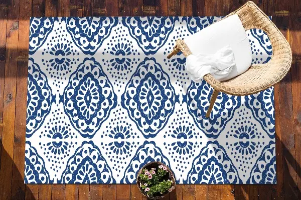 Zunanja preproga Modri ​​modeli