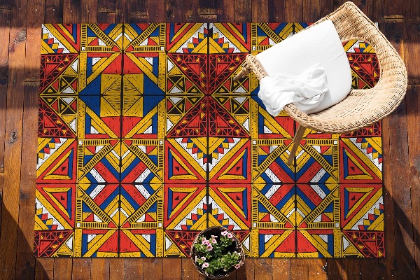 Zunanja preproga Pisane ploščice