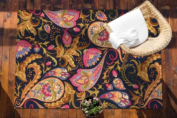 Zunanja preproga Barvita Paisley