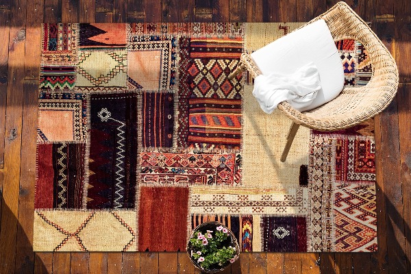 Podloga za teraso Abstraktni patchwork
