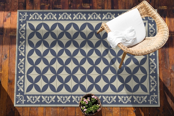 Zunanja preproga Vzorec Azulejos
