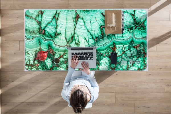 Podloga za pisalno mizo Turkizni marmor