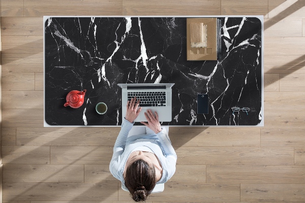 Namizna podloga Black marble