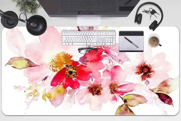 Namizna podloga Pastel flowers