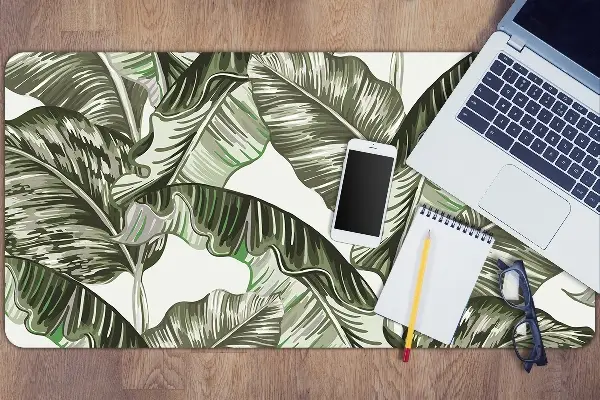 Podloga za pisalno mizo Banana leaves