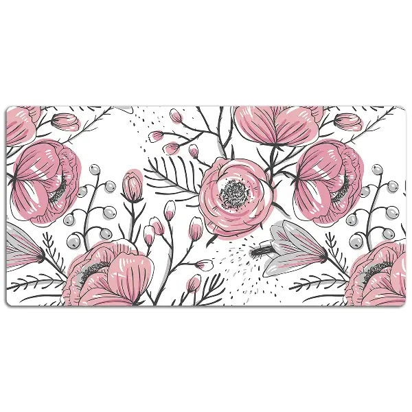 Namizna podloga Pastel Roses Art