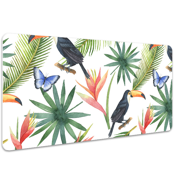 Podloga za pisalno mizo Toucans on a branch