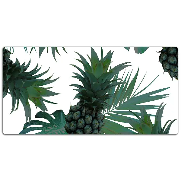 Podloga za pisalno mizo Green pineapples