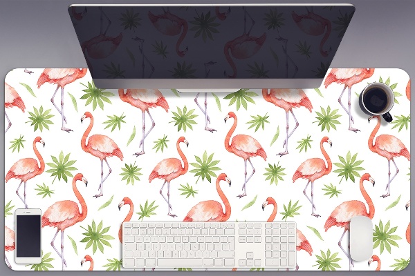 Podloga za pisalno mizo Flamingos