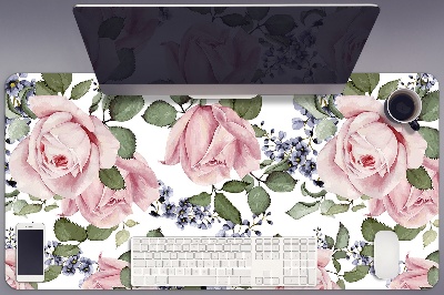 Podloga za pisalno mizo Watercolor roses
