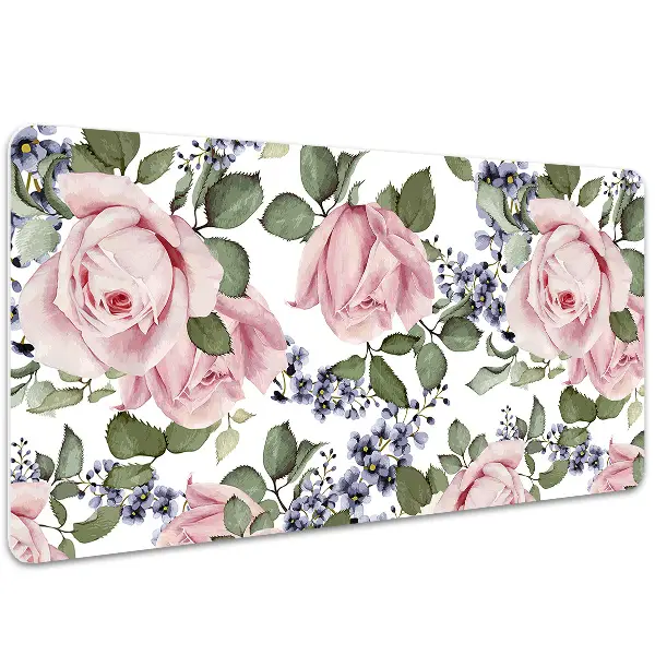 Podloga za pisalno mizo Watercolor roses