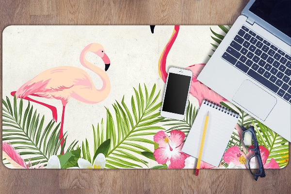 Namizna podloga Two flamingos